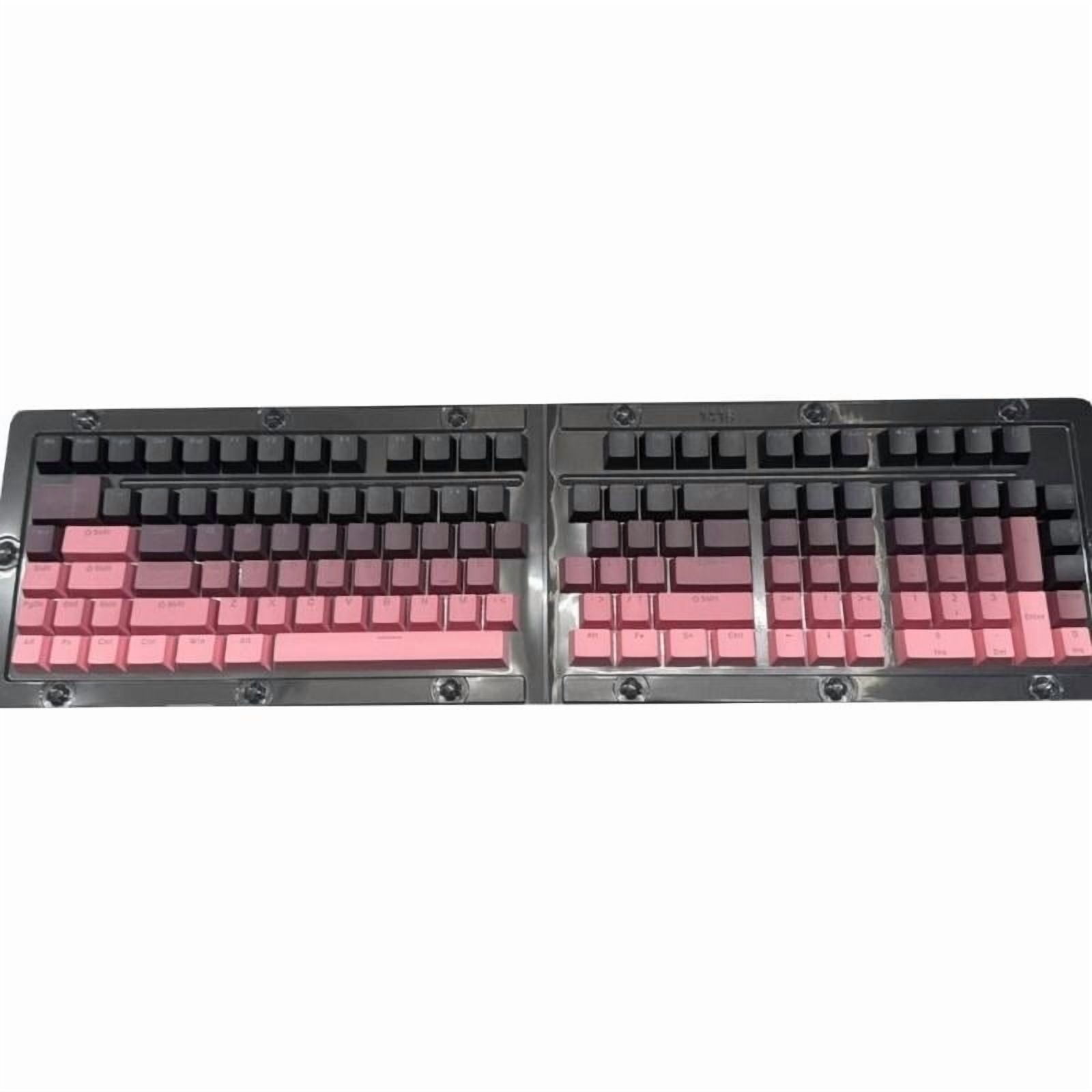 Gradient Keycaps OEM Height Backlit PBT Keycap For Mechanical Gaming Keyboard Switches Keycap Set 130PCS