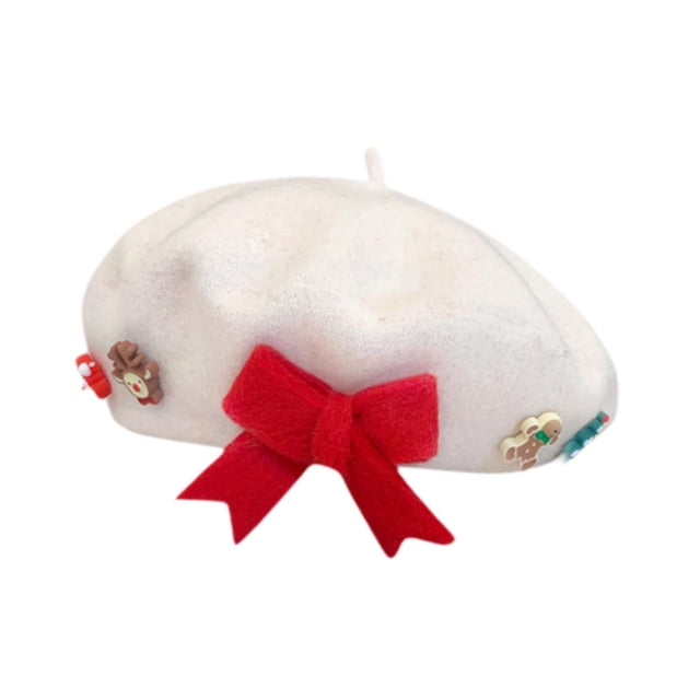 navideña, gorro navideño, gorro navideño para festival, regalo de cumpleaños, cosplay, viajes y vacaciones Niños blancos