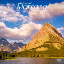 Montana Wild & Scenic | 2026 12x24" (Hanging) Wall Calendar | Plastic-Free
