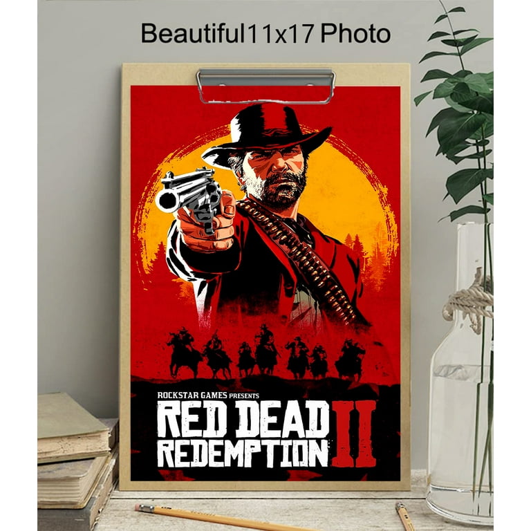 Red dead redemption 2 poster deals