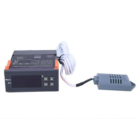 

220V Digital Air Humidity Control Controller Range 1%-99%RH HM-40 Type Sensor