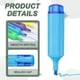 thumbnail image 3 of Bolígrafo Resaltador Uxcell, Paquete de 3 Marcadores de Punta Ancha a Base de Agua, Lindos Resaltadores de Colores Pastel para Suministros de Estudio en Oficina y Uso Diario en Casa, Azul Claro, 3 of 6