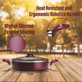 thumbnail image 3 of Eco Friendly Cooking Pot, Non-Stick Casserole Pot, Scratch-Proof Layer Stew Cookware, 5.3 quartz, 3 of 7