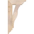 thumbnail image 3 of Ekena Millwork 3 1/2"W x 14"D x 26"H Funston Traditional Smooth Bracket, Douglas Fir, 3 of 4
