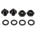 thumbnail image 3 of Rear Glass Strut Hardwares, Maintenance Rear Window Strut Hardware Kit Aluminium Alloy Solid  For Car, 3 of 8