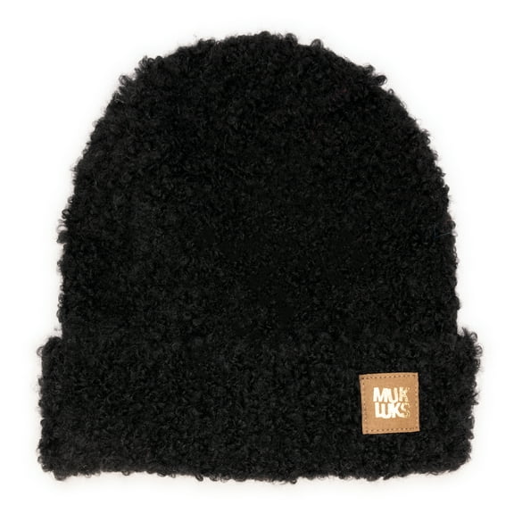 MUK LUKS Women's Solid Boucle Hat