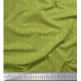 thumbnail image 1 of Soimoi Cotton Voile Fabric Leaves,Flower Bud & Stripe Printed Fabric 1 Yard 42 Inch Wide, 1 of 1