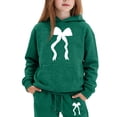 thumbnail image 2 of BOOMNY Girls Outfit 2 Peice Sets Graphic Long Sleeve Tops Pants Sets for Kids Soft Clothing Set, 2 of 3
