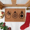 thumbnail image 2 of TIELUTT Christmas Letter and Hat Printing Mat Merry Christmas Doormat Room Door Mat Welcome Home Welcome Room Rug Cute Rugs for Living Room Big Throw Blankets Mens Throw Light Throw Blanket for Summe, 2 of 6