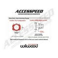thumbnail image 3 of Wilwood 140-13719-D Dynalite 12.19" Rear Big Brake Kit With Black Calipers Drilled Rotors & 2.50" Offset, Compatible with Ford and Mercury With Ford 8.8 Axle Flange, 3 of 3