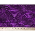 thumbnail image 2 of Satin Rosette Purple 60 Inch Fabric by The Yard from The Fabric Exchange, 2 of 2