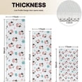 thumbnail image 4 of Light Blue Cow Coffee Pattern Kitchen Rugs Sets Of 3,Kitchen Runner Rugs Non Skid Washable,Decorative Kitchen Floor Mats for Kitchen,Sink,Laundry,17"x30"+ 17"x47" + 17"x59", 4 of 6