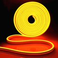 thumbnail image 1 of WANGQ LED Strip White 16.4ft/5m Neon Strip 12V Silicone Waterproof Flexible LED Neon Rope Light (Power Adapter Not Included), 1 of 7