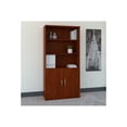 thumbnail image 3 of BBF - Bookcase - 5 shelves - 2 doors - wood composite - hansen cherry, 3 of 4