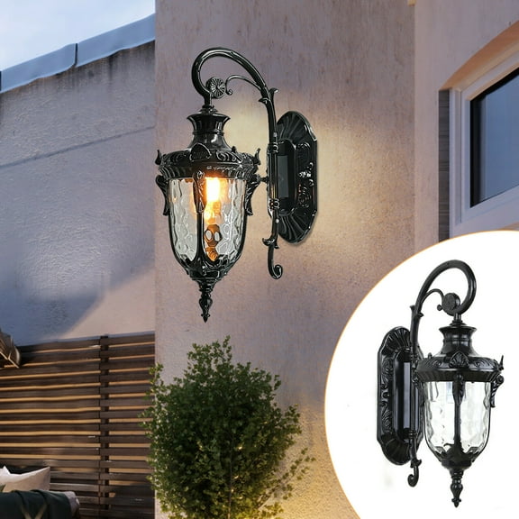 DENEST Exterior Wall Light Fixture Outdoor Lighting Lantern Lamp Garden Porch Patio NEW