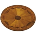 thumbnail image 4 of Home Square Table d'Appoint Ovale Spécialisée en Liseré de Frêne Olive - Ensemble de 2, 4 of 5