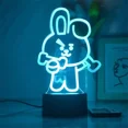 thumbnail image 2 of Anime Sanrio Hello Kitty Night Light, juguete brillante para niños, lámpara de mesita de noche Sanrio Kuromi, regalos de cumpleaños para el Día de San Valentín, 2 of 5