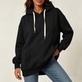 thumbnail image 5 of Hilenly Hoodies for Women Loose Fit Drawstring Pullover Hoodie Pocket Fall Sweatshirts with Hood Cute School Outfits, 5 of 10