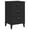 Black, variant on vidaXL Bedside Cabinet Accent End Table Bedroom Furniture Solid Wood Pine