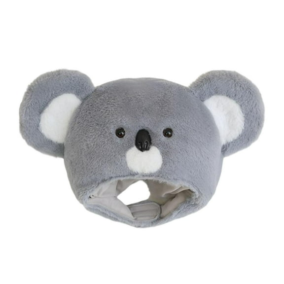 EHJRE Breathable Plush Koala Hat Cap Costume Hat for Role Play Holiday Night Event