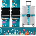 thumbnail image 1 of Correa Ajustable Para Equipaje De Viaje, Cinturón Para Maleta, Accesorios Para Bolsa De Viaje, 1,96 Pulgadas De Ancho X 6,4 Pies De Largo (Color 6), 1 of 5