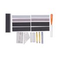 thumbnail image 2 of Ensemble d'Outils de Guitare Luthier Kit de Réparation de Nivellement avec Papier Abrasif, 2 of 12