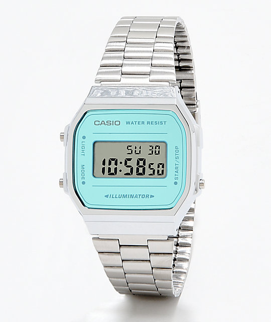 blue casio
