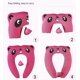 thumbnail image 3 of Asiento de orinal portátil mejorado con protector contra salpicaduras para niños pequeños, asiento de orinal de viaje plegable, almohadillas antideslizantes, asiento de entrenamiento para ir, 3 of 5