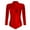 Red, variant on IBTOM CASTLE Women's Dance Ballet Leotards Long Sleeve Metalic Shiny Leather Turtleneck Gymnastics One Piece Lycra Bodysuits Dancewear M Red