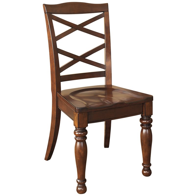 Signature Design by Ashley Porter Dining Room Side Chair Set of 2 Rustic Brown - image 4 of 4