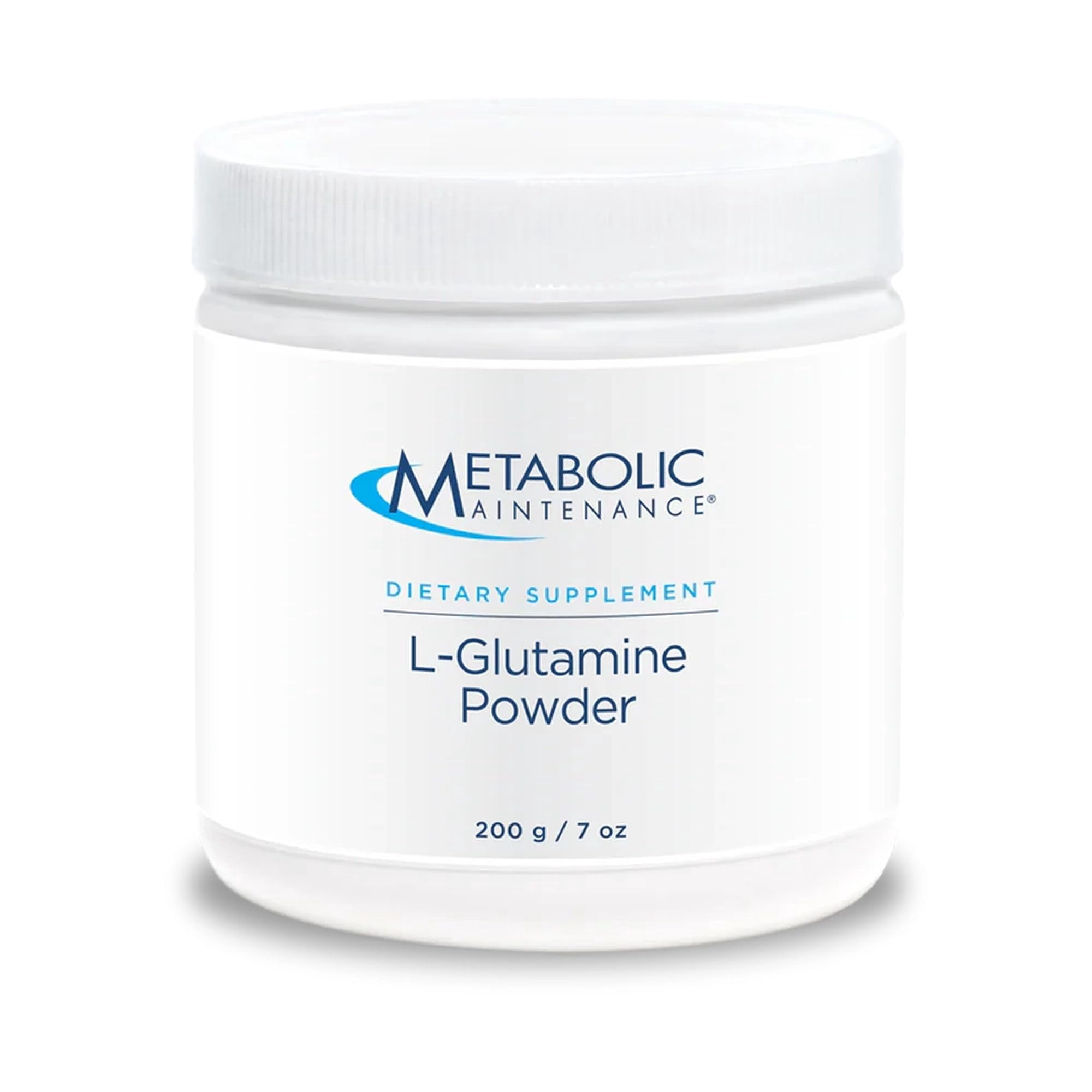 Metabolic Maintenance L-Glutamine Powder - Delivers 1000 mg Pure Unflavored Amino Acid - Supports Gut Integrity, Muscle Recovery & Energy Balance - 200 Servings - 200g - Powder