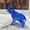 Blue, variant on Crystal Elephant of Glass Figurines Collectible，Cute Glass Animals Ornament Elephant Decor Statue，Home Decor Ornaments，Blue
