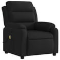 thumbnail image 3 of vidaXL Massage Recliner Chair with 6-Point Vibration Massage, Adjustable Black Fabric Rocker, 3 of 5