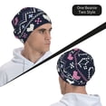 thumbnail image 6 of Disketp Pixel Heart Winter Unisex Knit Hats Beanies Hats for Men Women Winter Beanies Men's Women's Knit Cuffed Beanies Hats Beanie, 6 of 7