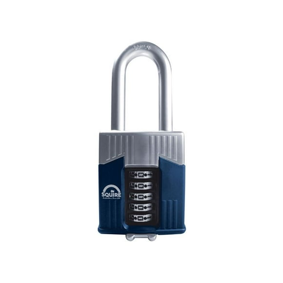Squire - Warrior High-Security Long Shackle Combination Padlock 65mm