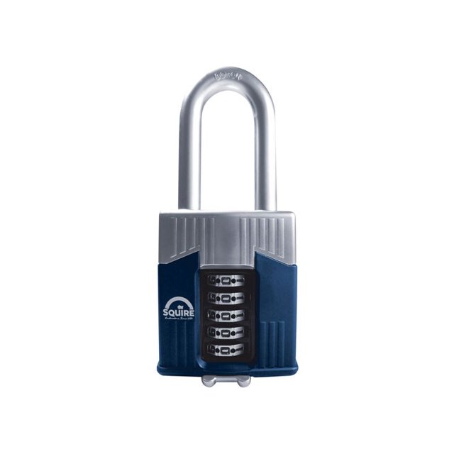 Squire - Warrior High-Security Long Shackle Combination Padlock 65mm