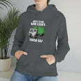 thumbnail image 3 of Trash Day Just A Kid Who Loves Trash Day Garbage Trucks Hoodie, 3 of 4