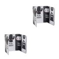 thumbnail image 1 of Pantalla de salpicaduras de aceite Billuyoard 2piezas blanco negro, 1 of 6