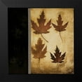 thumbnail image 2 of Poloson, Kimberly 20x20 Black Modern Framed Museum Art Print Titled - Maple Leaves IV, 2 of 5