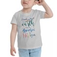 thumbnail image 3 of Hand Picked for Earth By My Grandpa In Heaven Cute Toddler Tshirts for Boys Girls (Gray, 5/6T), 3 of 5
