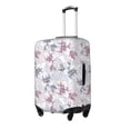thumbnail image 2 of Balery Luggage Cover Lilies Flowers Print Suitcase Covers for Luggage Elastic Washable Suitcase Protector Fits 18-32 Inch Luggage-Large, 2 of 9