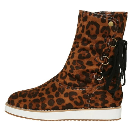 

gvdentm Boots For Women Cowboy Style Boots Women s Lace Boots For Women For Women over Knee Boots for Women Wide Calf