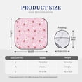 thumbnail image 3 of Fotbe Hand Drawn Strawberry Juego de 2 Piezas de Parasoles para Parabrisas | Bloqueador Solar para Auto | Accesorios Plegables para Protección Solar Interior-Medium, 3 of 6