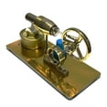 JZROCKER Sterling Engine Model Electric Generator Steam Heat Physical