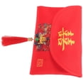 thumbnail image 4 of CIMAXIC red envelopes Wedding Red Envelope Chinese Money Envelope Fabric Red Packet Jewelry Gift Bag,7.09"X4.13"X0.39", 4 of 5