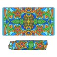 thumbnail image 6 of XMXT Non-Slip Gaming Mouse Pad, Hand Painted Stained Glasses Mousepad Computer Keyboard Mats Desk Pads Office Decor Accessories, 15.8"x29.5", 6 of 8