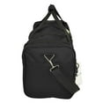 thumbnail image 2 of DALIX 21" Blank Sports Duffle Bag Gym Bag Travel Duffel with Adjustable Strap in Black, 2 of 7