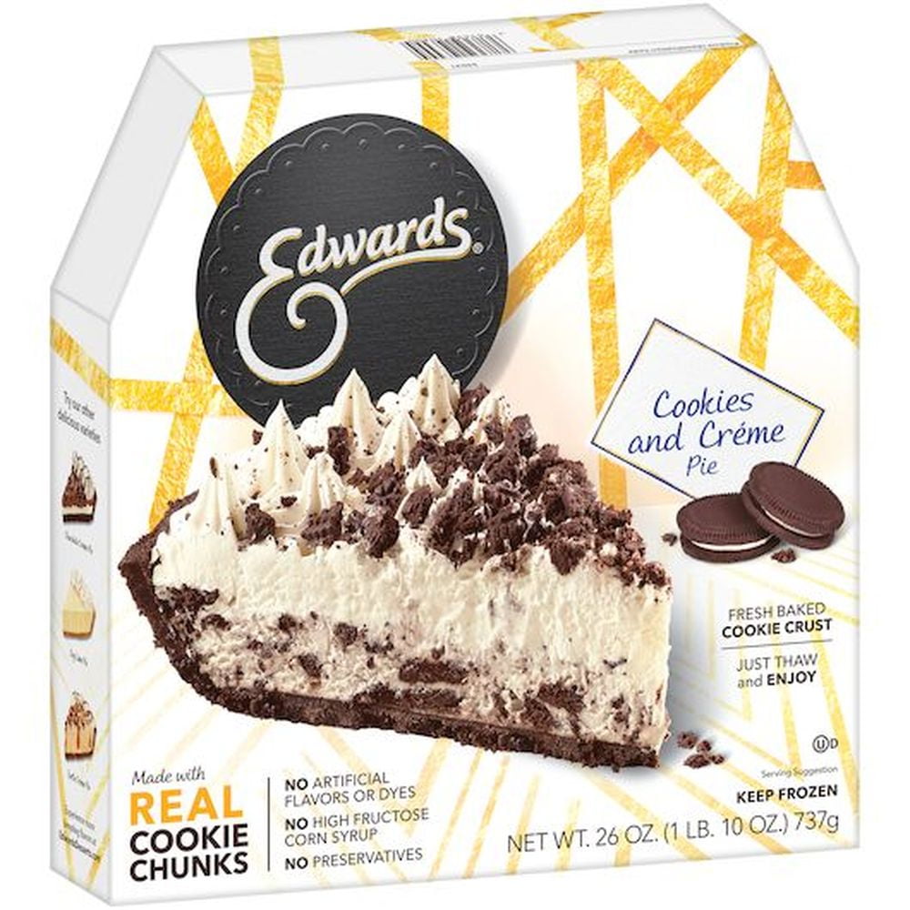 Edwards Cookies N Cream Pie, 26 Ounce -- 6 per case.