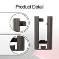 thumbnail image 6 of Dickly Seat Slide Rail Cover Replacement Seat Trim Cover for x6 G06 2020-2021 Coffee Rear R, 6 of 9