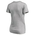 thumbnail image 3 of Women's Heather Gray New York Mets Core Wahconah V-Neck T-Shirt, 3 of 3
